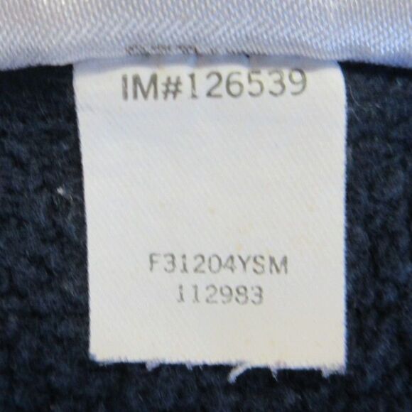 NIKE Navy Blue Spellout VINTAGE Sweatshirt Sz M Grey Silver Tag Crewneck 90s Y2K - Picture 10 of 14